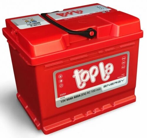 TOPLA ENERGY 60Ah  600A (242X175X190)